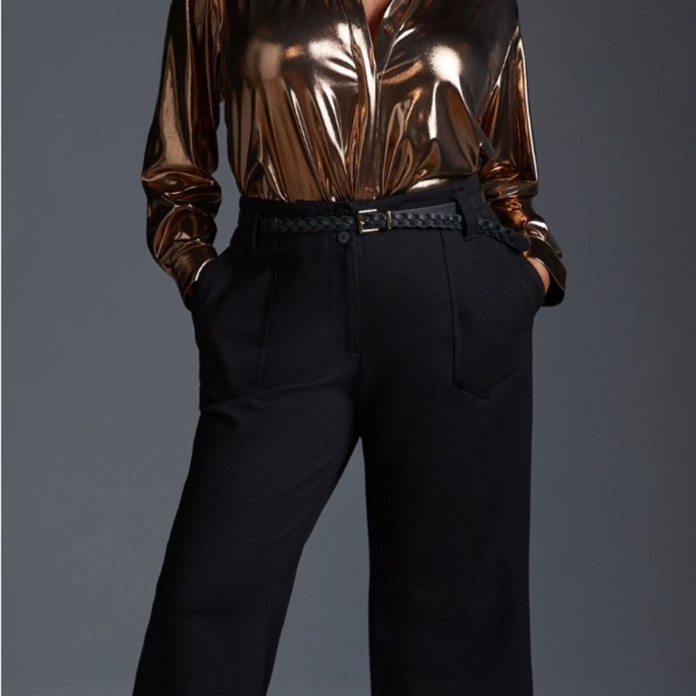 Maeve The Naomi Wide Leg Flare Pants